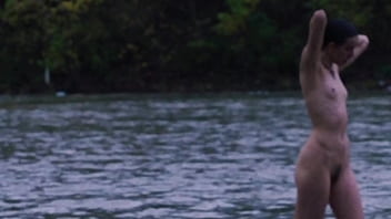 Preview 4 of Feet Fetish Sex - Margaret Qualley nude - DONNYBROOK - wet,  full frontal,  river,  lap grinding in panties