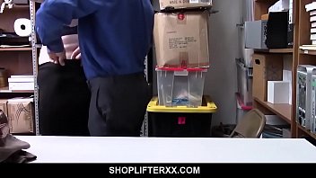 Preview 1 of Desi Laday - BBW teen shoplifter busted and fucked by a LP officer