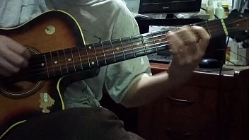 Preview 3 of Desi Sex Video New Song - MI PRIMA ME PILLA CON LA GUITARRA Y ME LA FOLLO