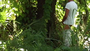 Preview 2 of Carls Sex - Public park jerking off. Caught. Voyeurstyle.