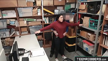 Preview 1 of Blowbang Hd - Dare Officer Fulfills His Fantasy with Petite Monica Sage  - Teenrobbers.com