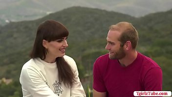 Preview 1 of In Front Of Drinker - TS Natalies intense anal honeymoon sex