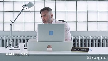 Preview 1 of Whitt Boobs - DAMON HEART GETS FUCKED IN THE OFFICE BY HIS BOSS MANUEL SKYE