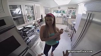 Preview 2 of 50 Busty Mom - My sexy teen maid got a pretty tight pussy and round booty