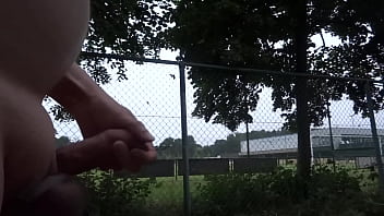 Preview 1 of Pori Mobi - 4 girls only: Azginim1 - Naked wanking near a sports complex - Belgium Scherpenheuvel-Zichem Molenvijver Sports complex Everbeur :P :P :P :P :P