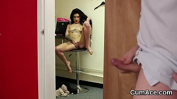 Preview 1 of Cartoons Girls - Kinky honey gets cumshot on her face eating all the load