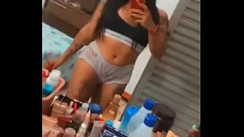 Preview 4 of Phat Ebony Cameltoe Pussy - Boneka