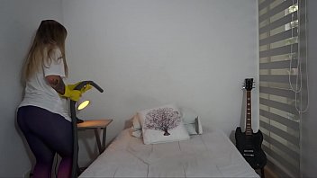Preview 1 of Fuck To The Sleepy Mom - Latin Maid Exposed in a Porn Video
