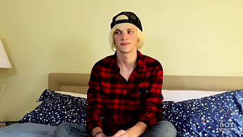 Preview 1 of Flaccid Dick Anal - Sexy Teen Jerk Off In Front Of The Camera For The First Time