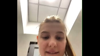 Preview 4 of Brazzer Sister Brother Sex Hot - Public Blowjob with a lot of saliva