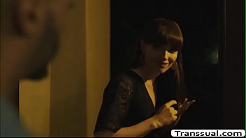 Preview 2 of Mika Tan Lift Carry Sex - Dude loves fucking TS Natalie from behind