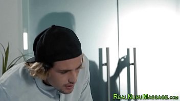 Preview 1 of Xxx Video Vojpuri - Milf gets wam in nuru gel for titfucking