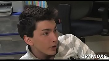 Preview 2 of Big Show X - Excited twink sucks his paramour