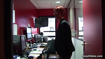 Preview 1 of Bihu Songs - Redhead French mature fucked at work