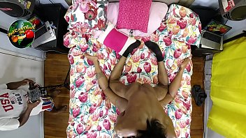 Preview 3 of Girl Feed Milk - Part-4 BTS of Black Christ aka BlackXChrist fucks Mrsfeedme (viewed from  DJi Osmo Action)