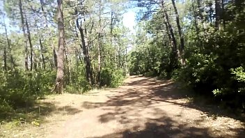 Preview 2 of Frmdom Guy - Francky exhibnaturiste se balade la bite a l&#039_air sur un in forestier