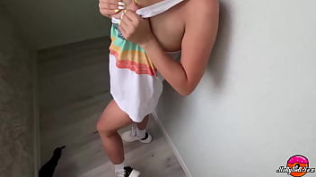 Preview 3 of Manita 2 - Sexy Blonde Demonstrate Her Hot Body and Caress Pussy