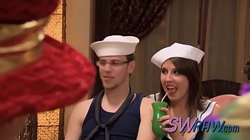 Preview 3 of Fake Dtiving - Kinky sex games between horny swinger couples in a wild party.