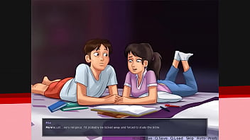 Preview 2 of School Fuc - The College Popular Girls (Summertime Saga)