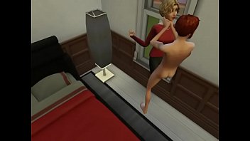 Preview 2 of Japanese Mom Hairy Armpit Full - Sims 4 Window fuck