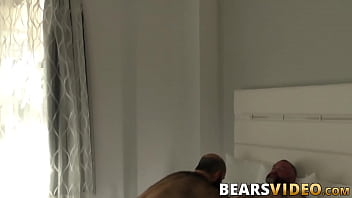 Preview 3 of Lexi Dona Lez - Big bent over and barebacked hard by hairy top stud