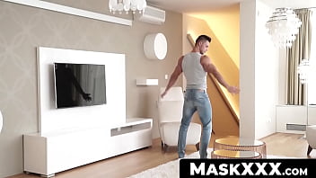 Preview 1 of Balls Wife - MaskXXX.com - Masked guy&#039_s eager to plow that juicy pussy hard and deep