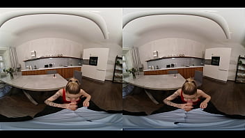 Preview 2 of Men Tease - Blowjob Before Dinner - Virtual Real Porn