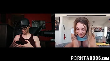 Preview 2 of We Will Teach Them A Lesson - PornTaboos.com - Beautiful busty Gabbie Carter rubs and teases her tight juicy pussy
