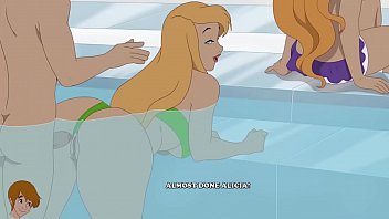 Preview 3 of Hard Viele Finger - Milftoon Drama - Sex Game Highlights