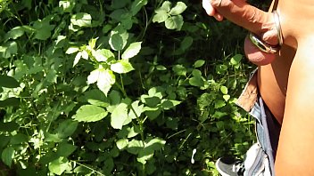 Preview 4 of Mom Storkees - Jerking off in the woods. Filmed by Aisanippie