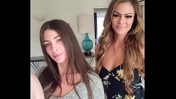 Preview 3 of Goldie Rush Fuck Karlee Grey - Threesome with Really Hot Pornstars Aila Donovan TruKait