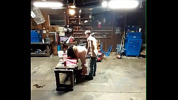 Preview 3 of Phim Sex Xxxc - Fucking in garage voyer