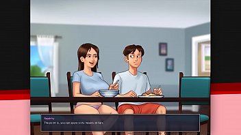 Preview 2 of Alsscan Ember - Our Roommate Is Mean...and Hot (Summertime Saga)