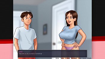 Preview 1 of Alsscan Ember - Our Roommate Is Mean...and Hot (Summertime Saga)