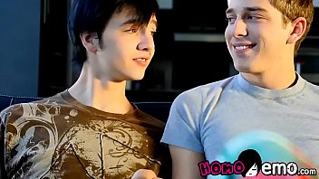 Preview 1 of Indiaxnxvideo - Anal fucking with twink and emo after hot steamy blowjob