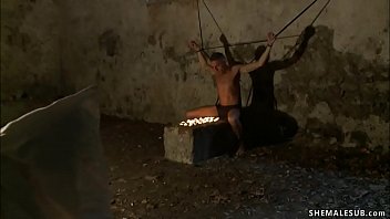 Preview 1 of Sannyleon Xvideos - Flawless shemale dom anal fucks man