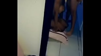 Preview 1 of Black Men Sweaty - Bumped into my old teacher at the gym