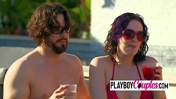 Preview 3 of Bosnia Gril - These swingers love to have softcore oral sex in their sex pool parties.