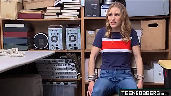 Preview 2 of Arab Sex Web Com - Lucky Man Have Sex with Hot Thief At Work - Teenrobbers.com