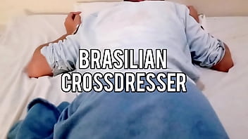 Preview 1 of Old Guy Inseminates - Liza Cross. Brasilian Crossdressers.