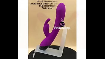 Preview 2 of Chting Whife - Ultimate Fantasy Gspot Rabbit Vibrator