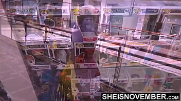 Preview 4 of Brazzar Xnxx Com - HD My Secretary Sheisnovember Really Needs This Job Bad! So She Blesses The Boss With POV Blowjob,  Wet Pussy And Asshole Licking,  Ebony Rough Riding Hardcore Sex On His Old Big Cock BBC Then Taking Shopping At Public Mall By Msnovember