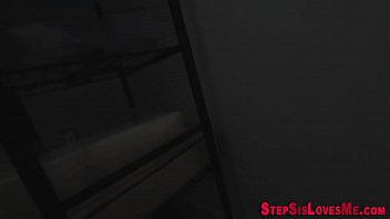 Preview 1 of Sara Azari - Pussy licked teenager gets strapon fucked