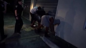 Preview 1 of Dawa Fox - Big breast MILFs are giving a BBC criminal a hardcore punishment.