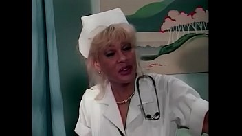 Preview 1 of Indian Nutty Sex - Blonde actress with big bazongas Teri Weigel tries out for the part of nurse in pilot serie of new TV drama show