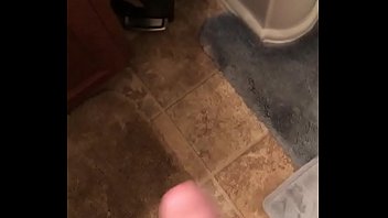 Preview 1 of Anya Anna - Jacking off in the bathroom