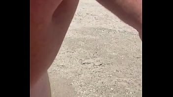 Preview 2 of Purntube Asia Girl - Nude walk in Kos beach