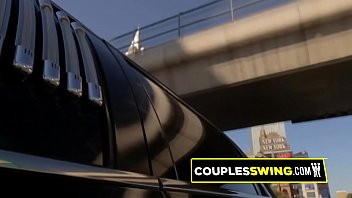 Preview 2 of Guys Cottaging Public Toilets - Blonde swinger babe loves to have softcore sex with kinky strangers.