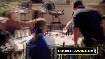 Preview 3 of School Xnxx 18yas - Open minded couples are sharing naughty ideas for their next swinger orgy.