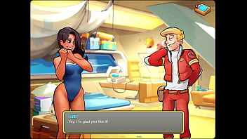 Preview 4 of Sonakshi Sinha Xvideoscom - Let&#039_s Play - Space Rescue: Code Pink,  Fix sauna for Lune